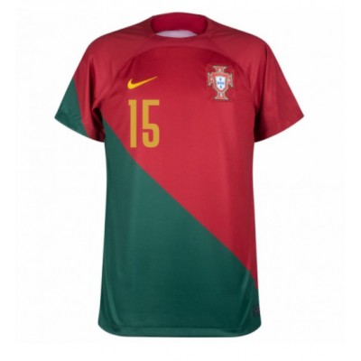 Echipament fotbal Portugalia Rafael Leao #15 Tricou Acasa Mondial 2022 maneca scurta